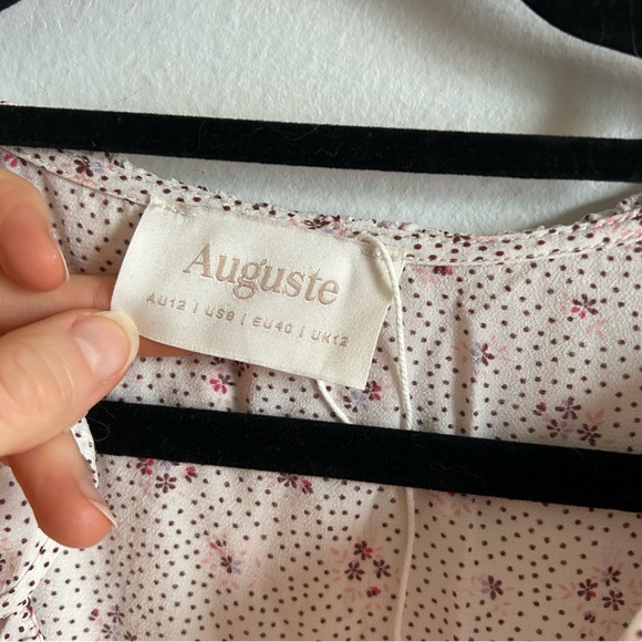 Auguste The Label Jasmine Ruffle Floral Cottagecore Dress - Picture 7 of 10